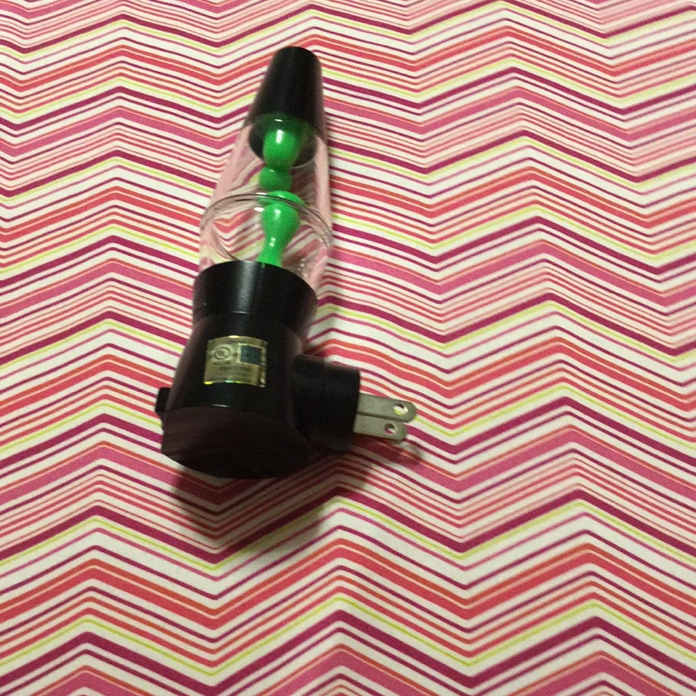 A lava lamp night light